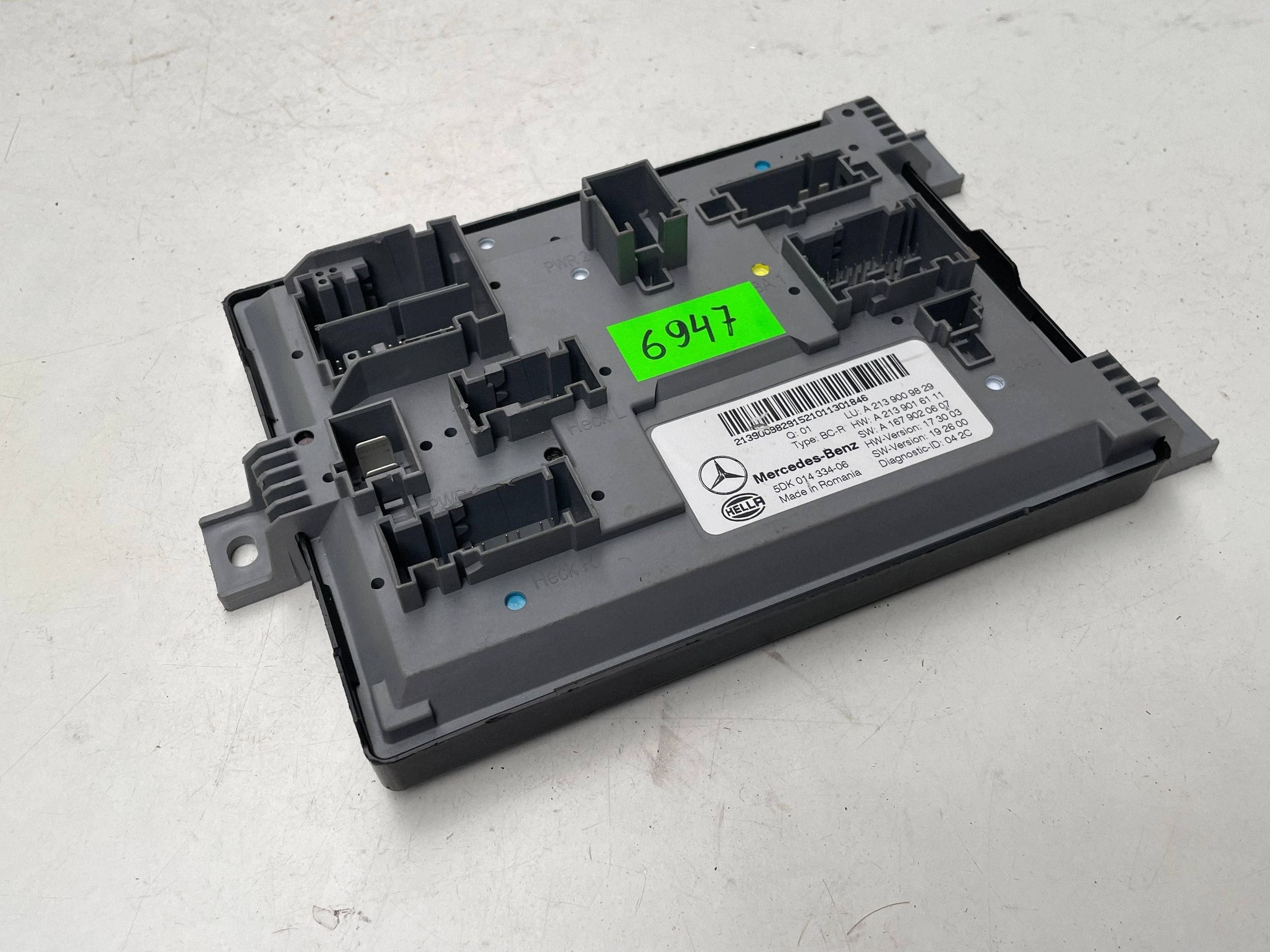 MERCEDES E KLASA W213 module SAM A2139009829 !J