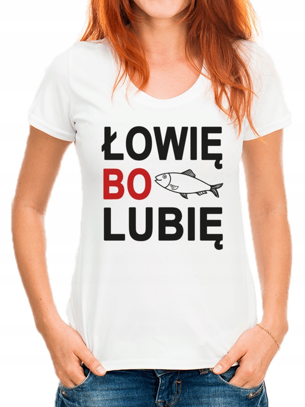 

Koszulka wędkarska dla Wędkarza Łowię Bo Lubię M