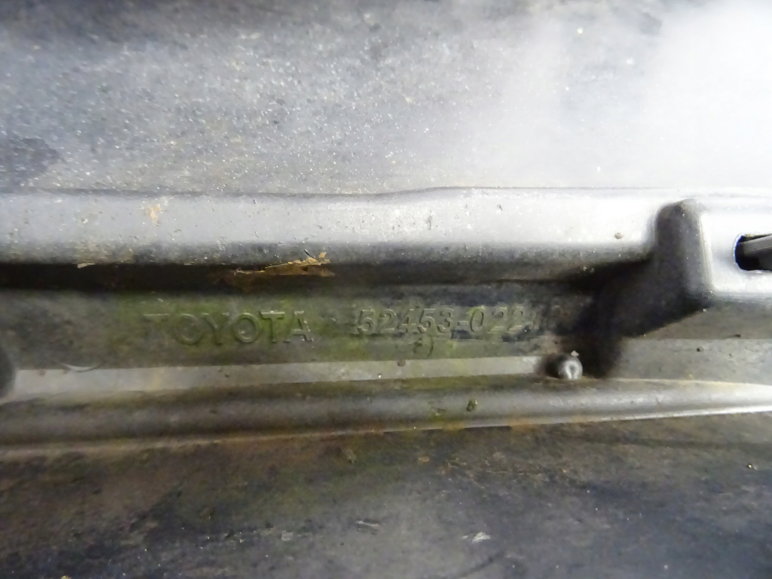 TOYOTA COROLLA E21 KOMBI spoiler diffuser of a bumper rear part rear