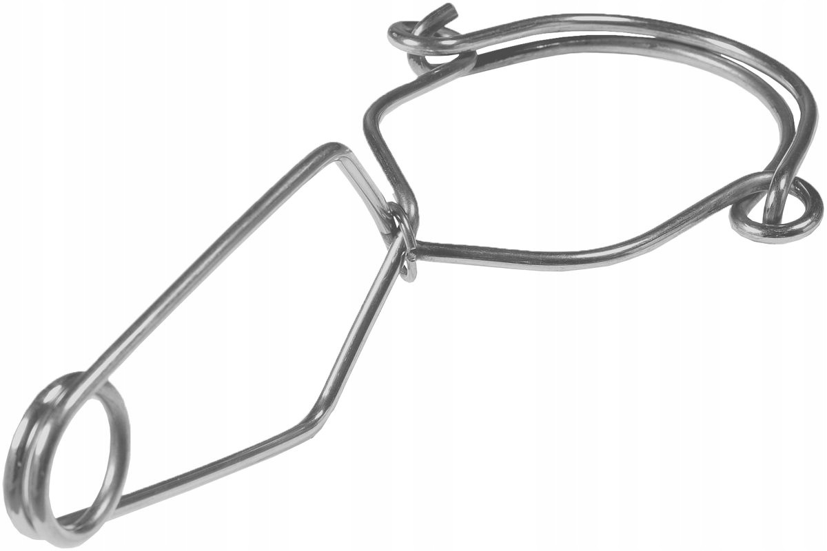 Steelsafe Pinza L 140 mm – zarážka, nůžkový úchyt z nerezové oceli
