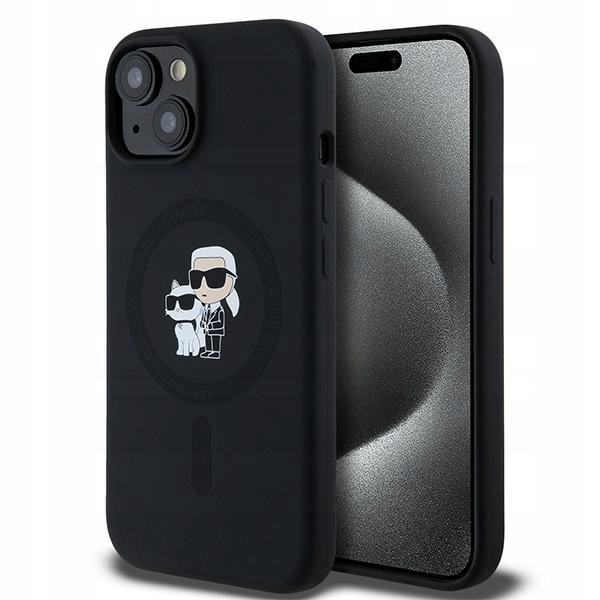 Karl Lagerfeld KLHMP15MSCMKCRHK iPhone 15 Plus 14 Plus 6.7" černý/černý