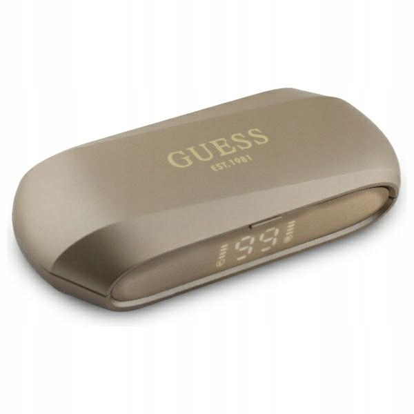 Guess Bluetooth Tws sluchátka dokovací stanice zlatá Elongated
