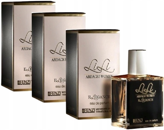 JFenzi Lili Ardagio Elegance 100 ml Edp 3 kusy Dárek