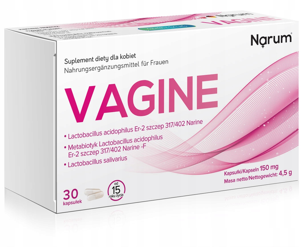 Vagine | 30 kapsułek | Narum | Probiotyk | Narine