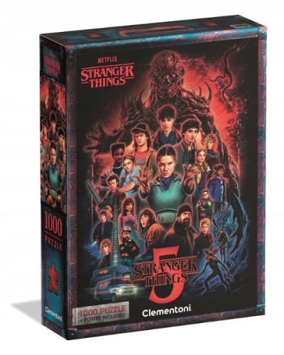 CLEMENTONI 1000 EL. COMPACT NETFLIX STRANGER THINGS (PUZZLE)
