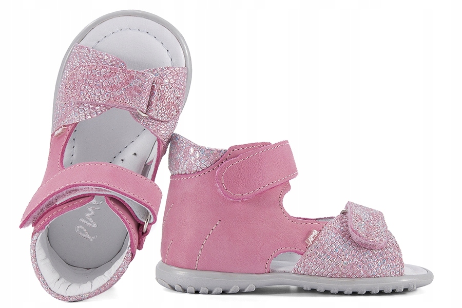 

Emel E2431B-4 Sandałki Dziewczęce Sandały róż 21