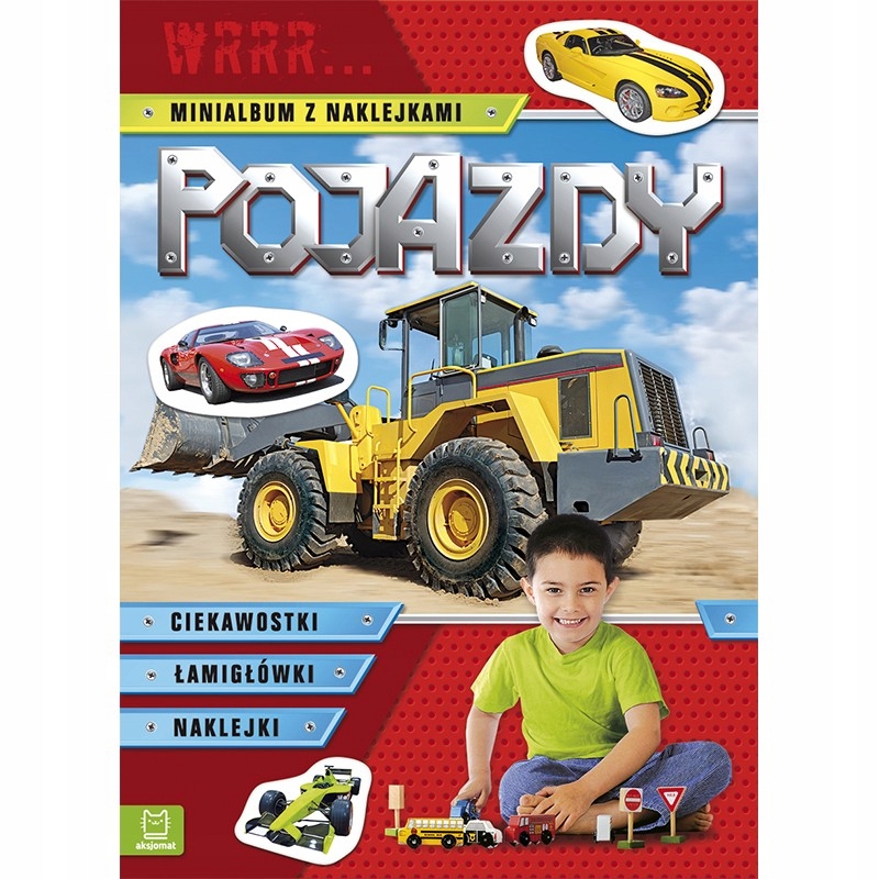 

Pojazdy Wrrr... Minialbum z naklejkami Naklejki