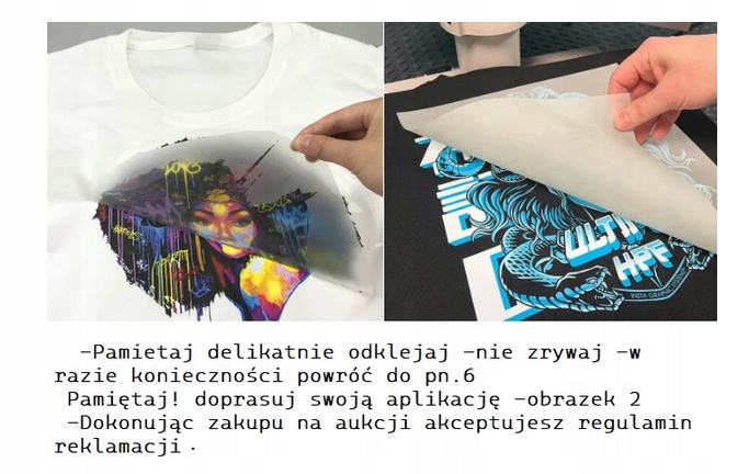 TERMO NAKLEJKA APLIKACJA NAPRASOWANKA H46 Kolor wielokolorowy