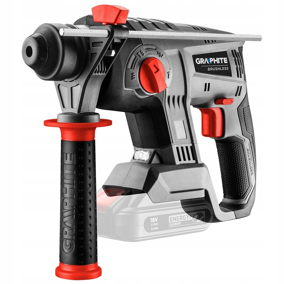 

Graphite Młotowiertarka 18V Bezszczotkowa 58G027