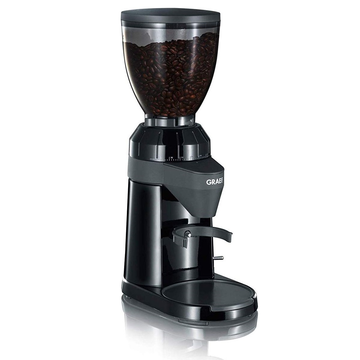 Elektrický mlynček na kávu Graef CM802EU Žiarový 40 stupňov mletia 128 W