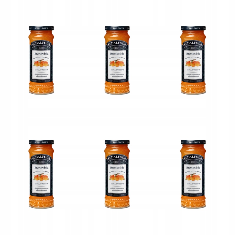 St.Dalfour – Ovocná rapsodie Broskev 284 g X6