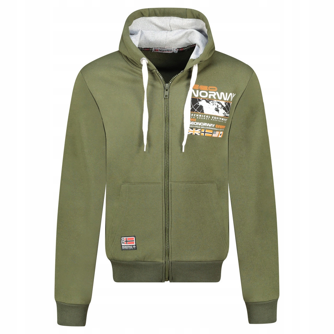 Geographical Norway mikina pánská Golme Men 3XL khaki