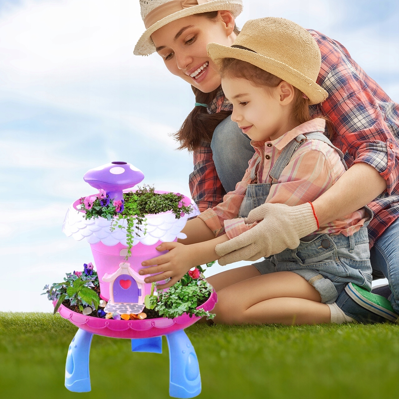 MAGICZNY OGRÓD UPRAWA ROŚLIN DOMEK KWIATÓW OGRÓDEK WRÓŻEK NÓŻKI ŚWIECI GRA Bohater brak