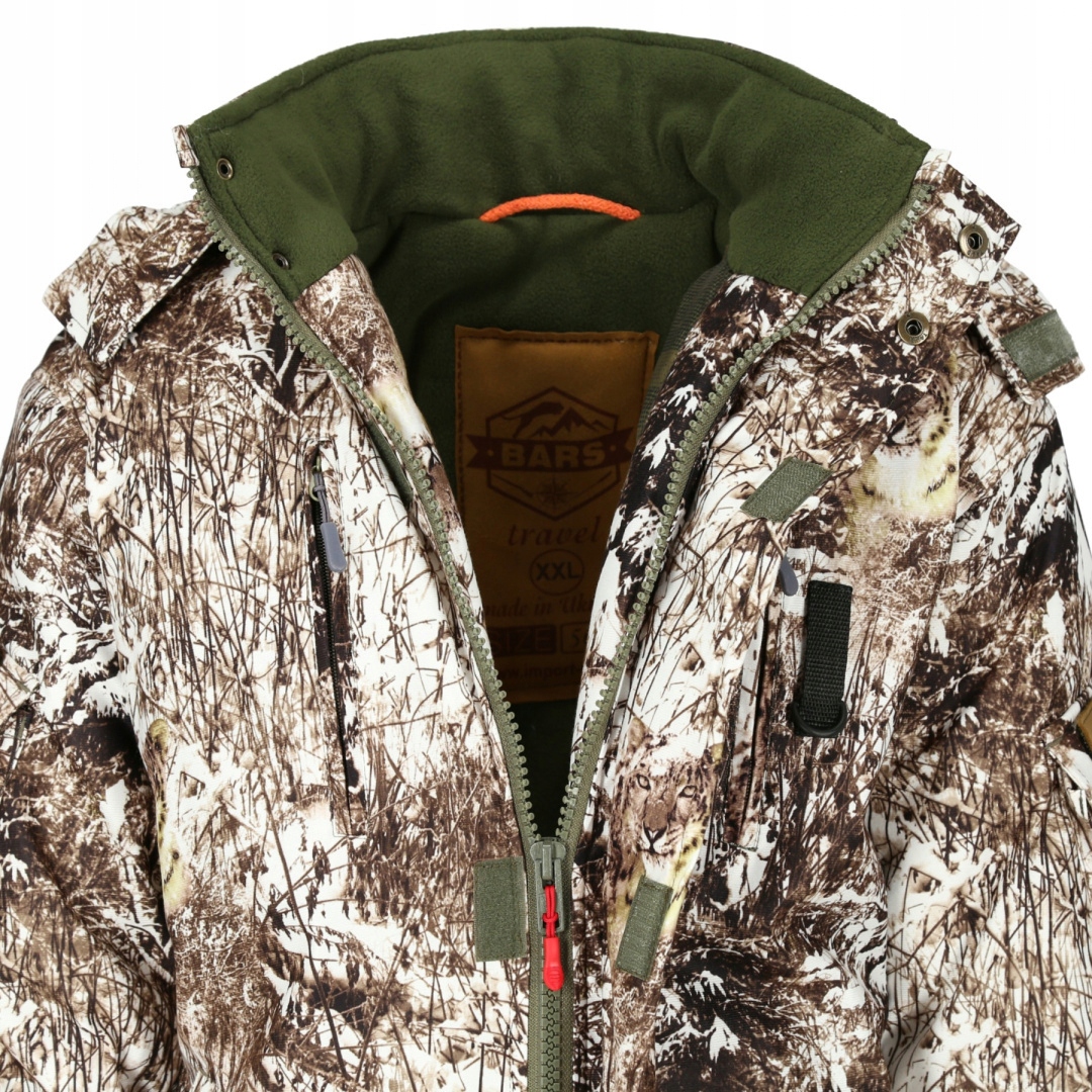 Komplet zimowy BARS ŚNIEG LAMPART Wodoodporny -25C r. L Marka Bars