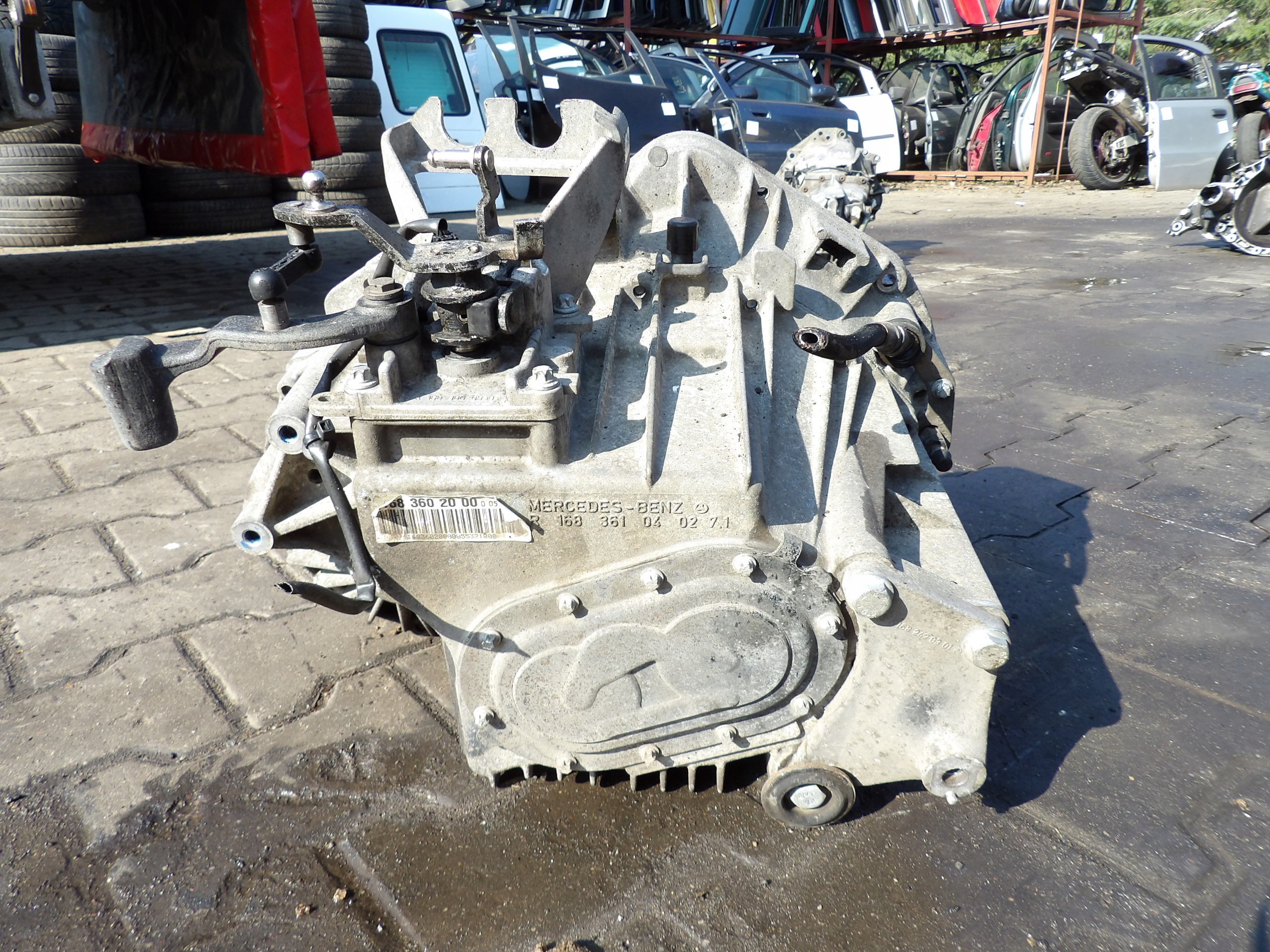 Mersedes A 168 1,6B 75KW 102KM getriebe A1683602000