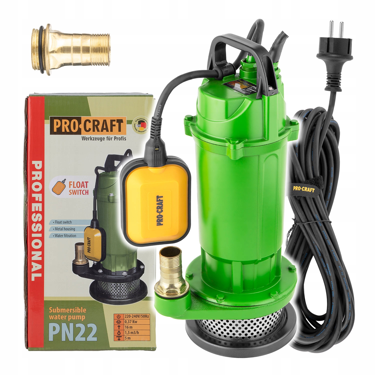 Kalové ponorné čerpadlo Procraft PN22