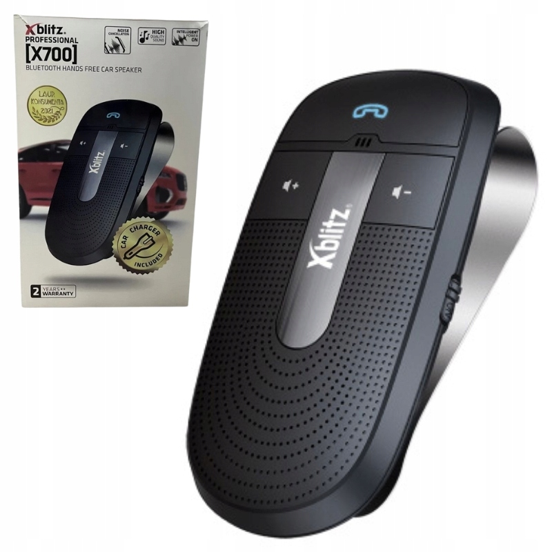 Xblitz X700 Bezdrátová Handsfree Sada Bluetooth Velký Dosah 10 M
