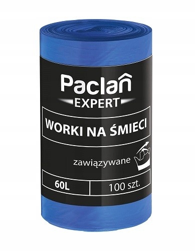 

Paclan Expert worki na śmieci wiązane 60L 100szt