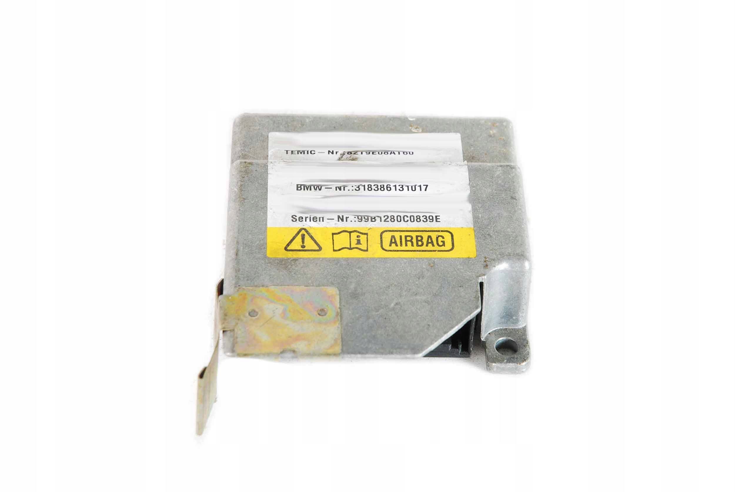 BMW E36 Moduł sterownik sensor poduszek airbag 8386131 za 40 zł z