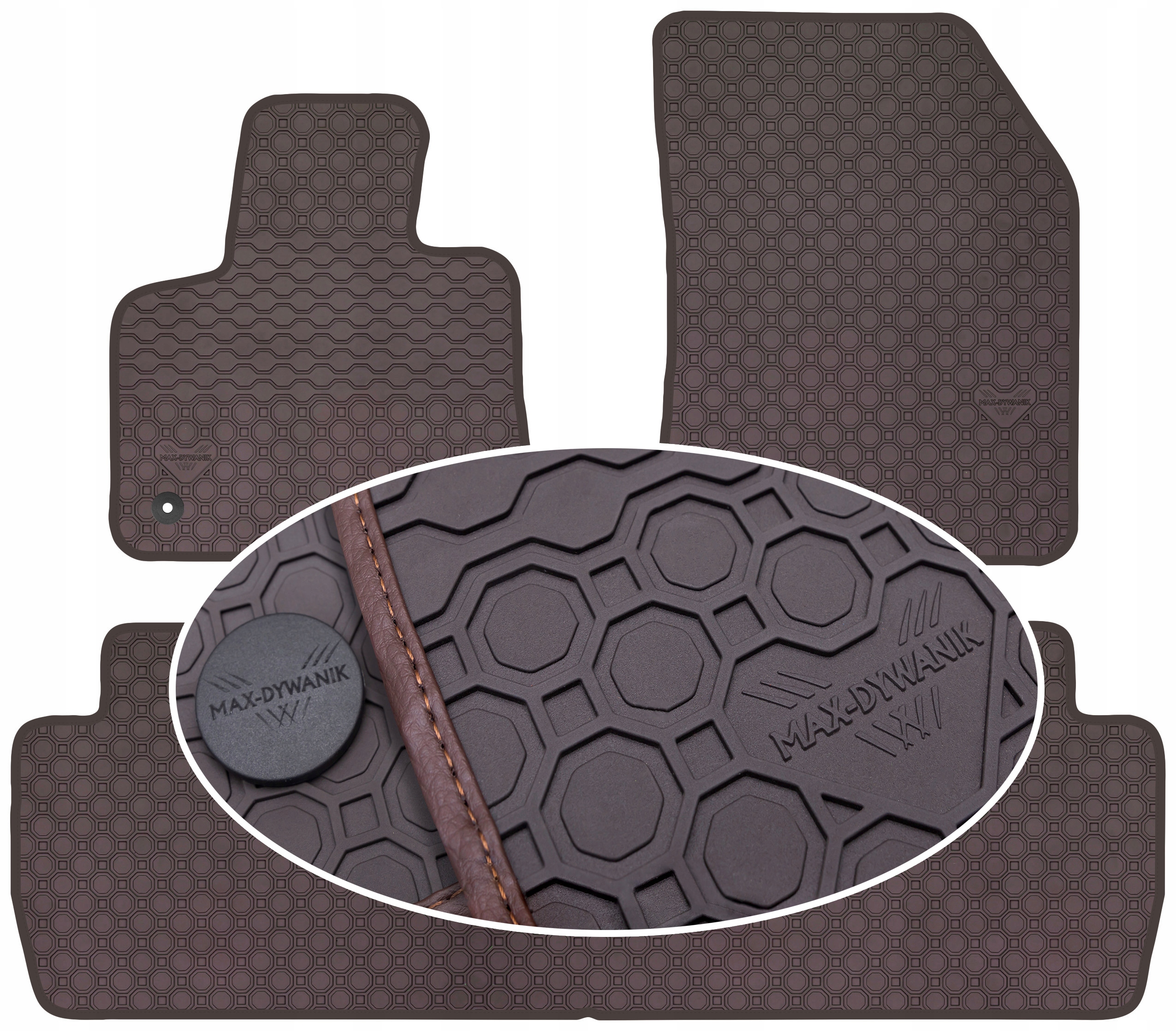 Peugeot 5008 II 2017 Koberce Bronzové