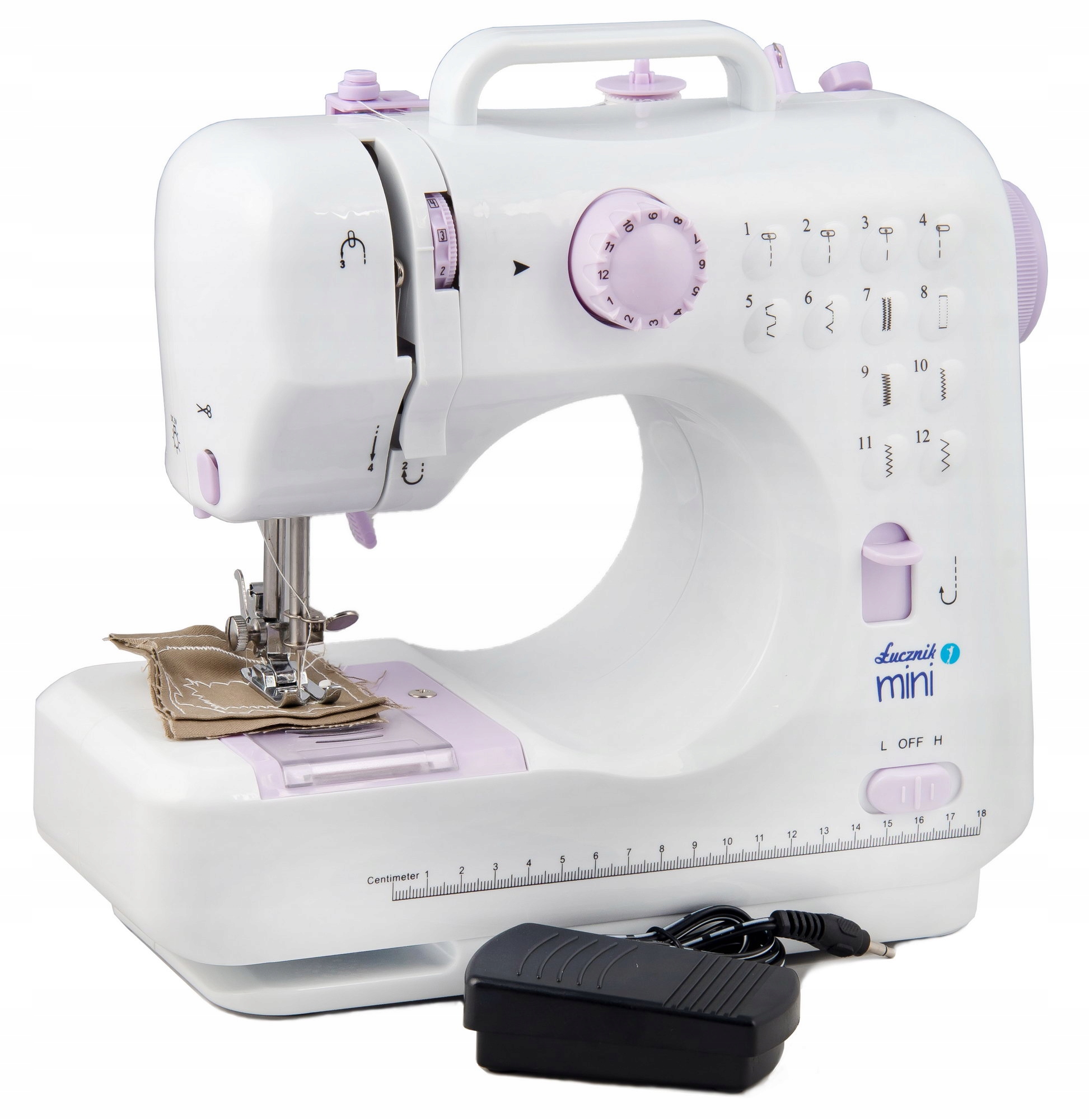 Mała Maszyna do szycia Łucznik MINI + SUPER GRATIS EAN (GTIN) 5902022182243