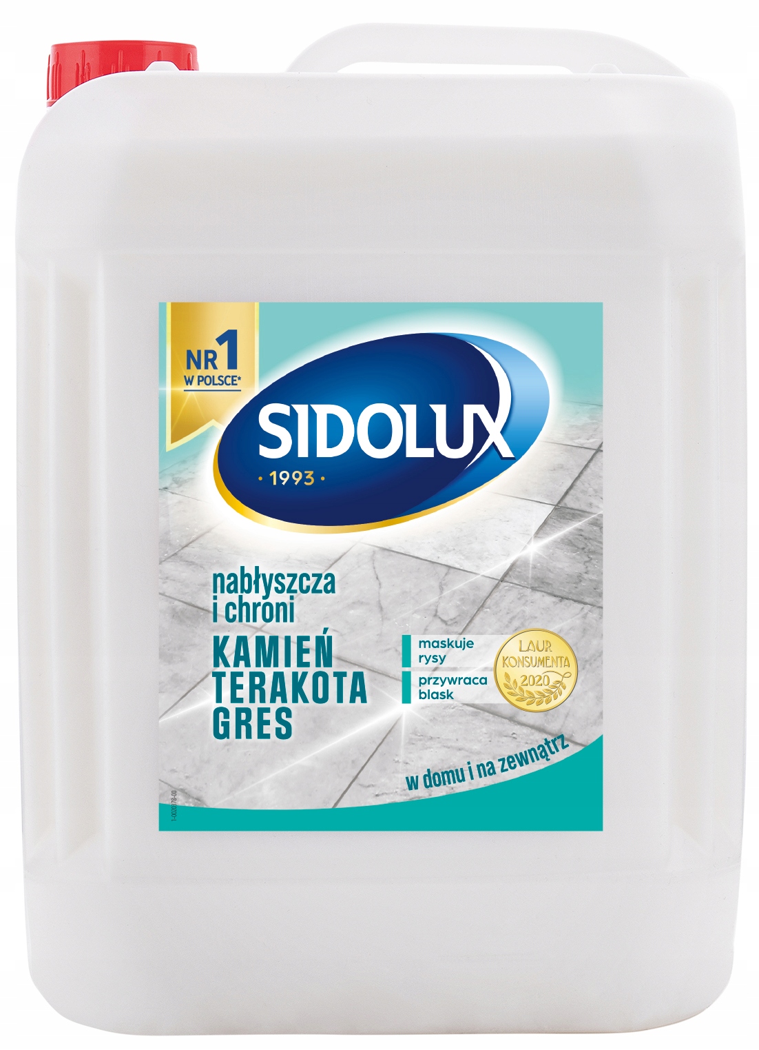 Sidolux do nabłyszczania posadzek z kamienia i terakoty 5 l
