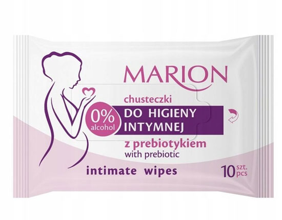 

Marion Chusteczki higiena intymna z prebiotykiem
