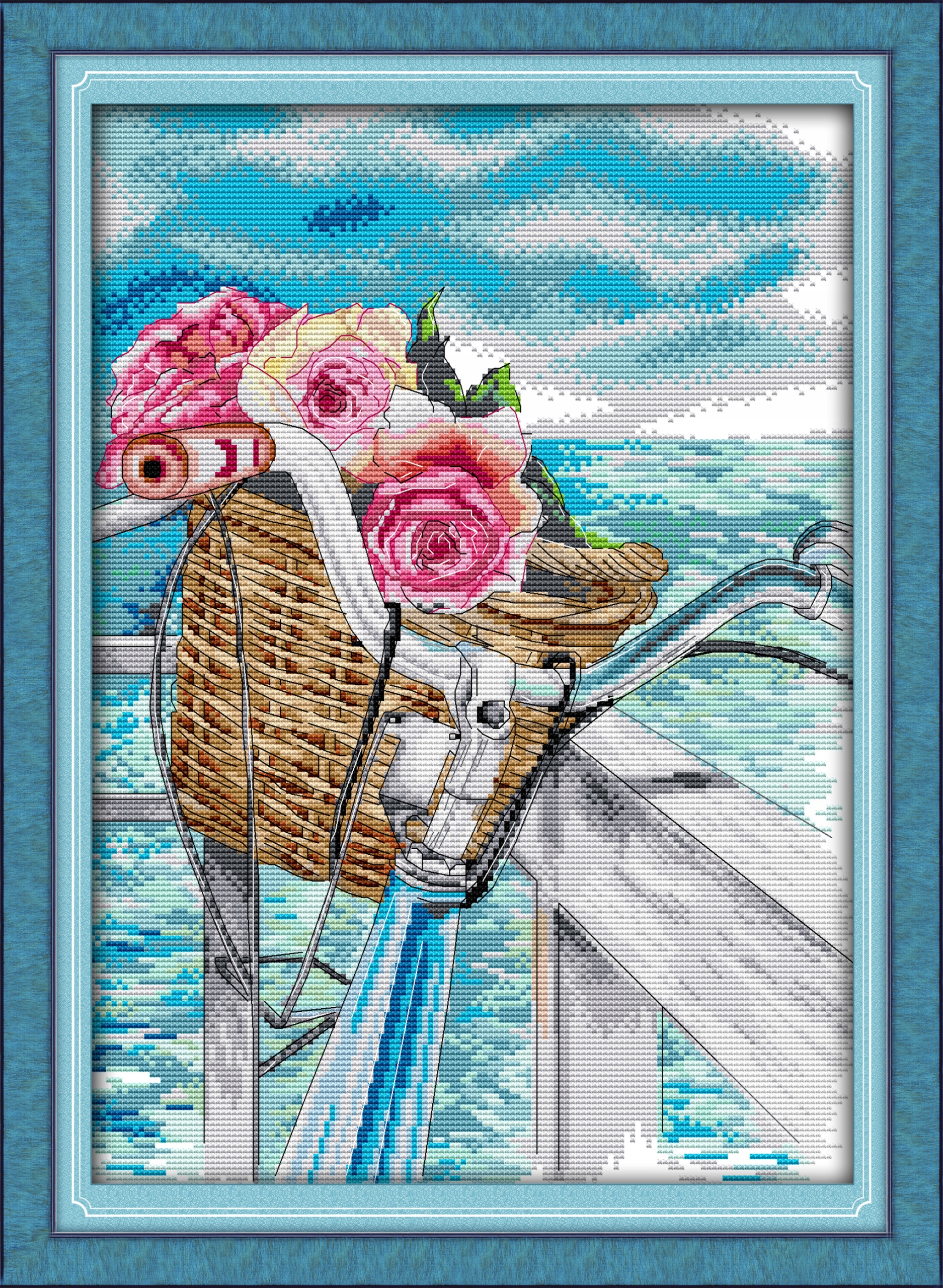 Kanva s potiskem sada (kanva, mulina)