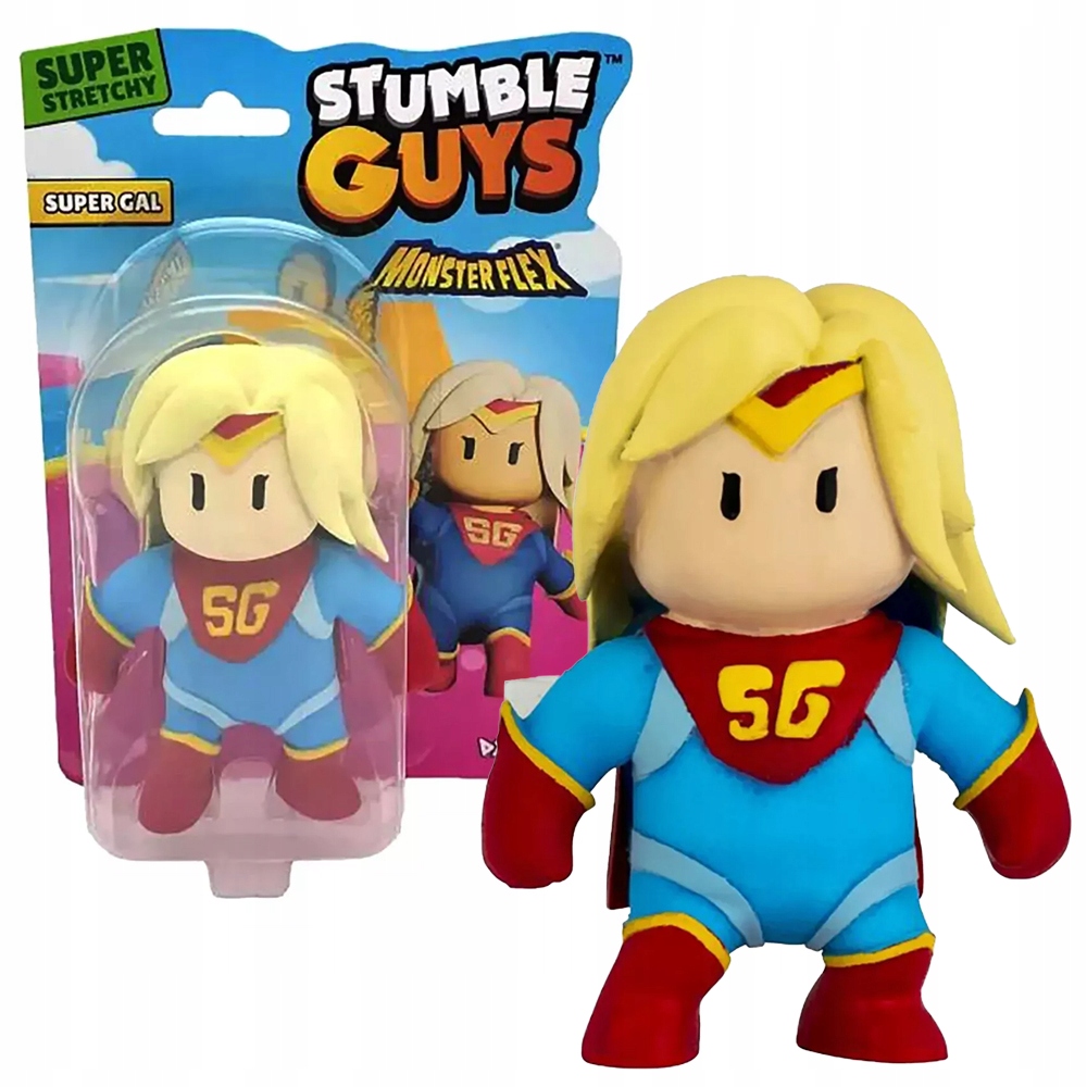 Stumble Guys Figurka Rozciągliwa Gumowa Monsterflex Gal