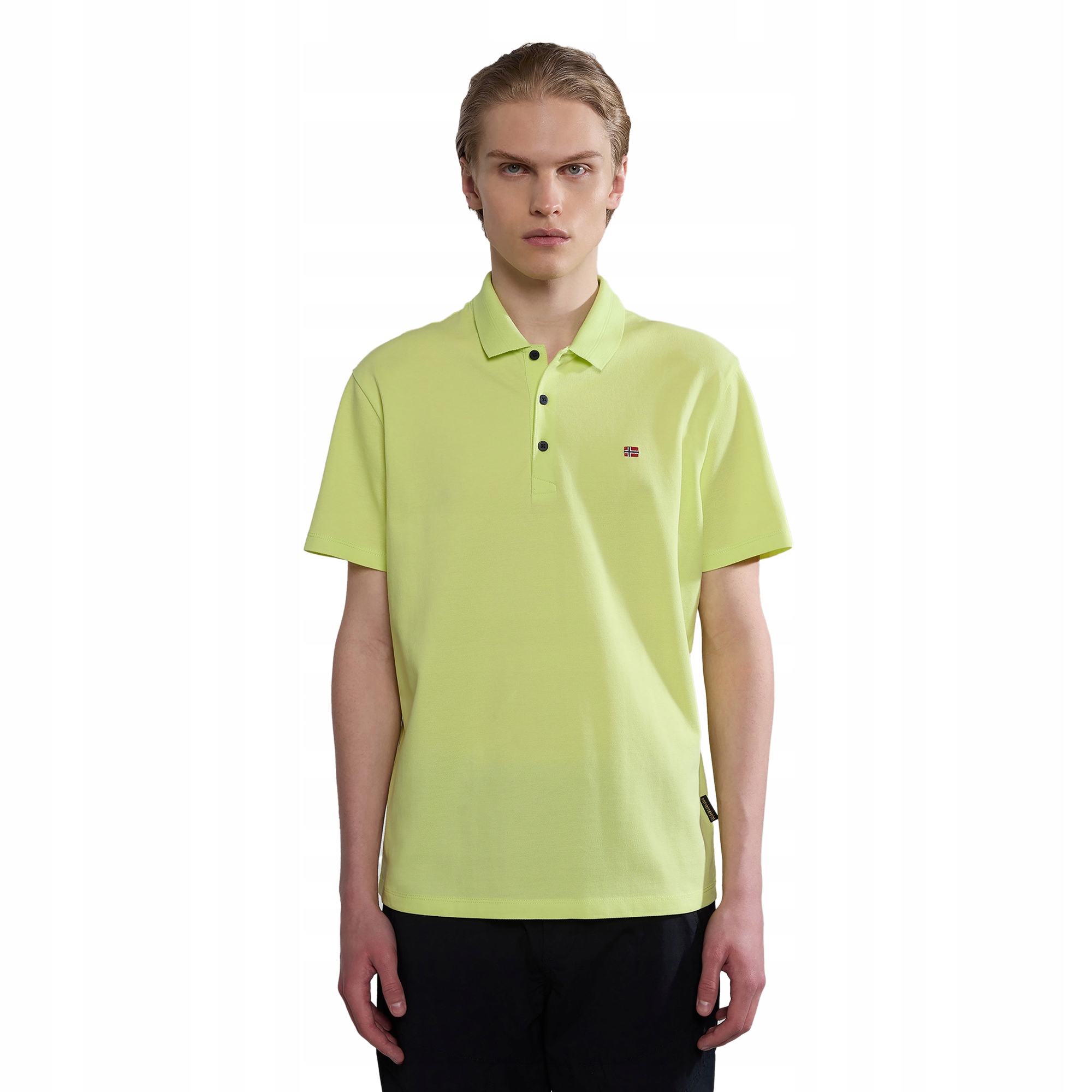 Pánská polokošile Napapijri Ealis yellow sunny S