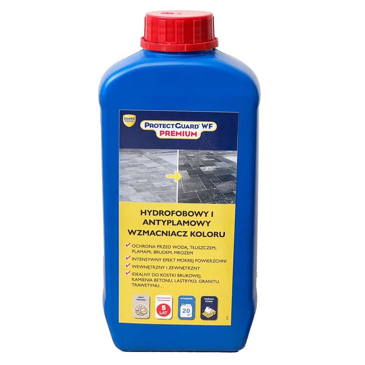 Wf Premium efekt mokrego kamienia klinkieru cegły koski impregnat 1kg