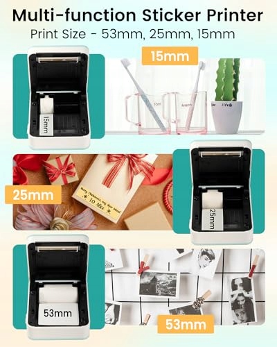 PHOMEMO Mini Drukarka M02 Pro 300 DPI Bluetooth Termodrukarka do Telefonu — miniatura 5