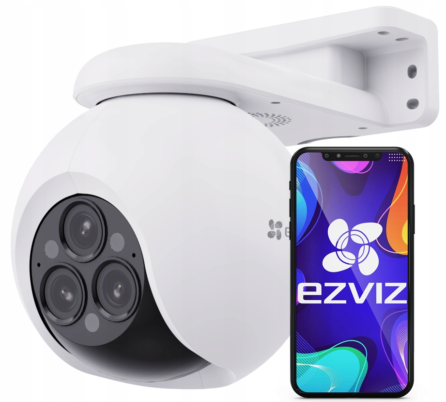 Otočná WiFi kamera 12MPx (3 x 4MPx) Ezviz CS-H80f Multi Lens Audio