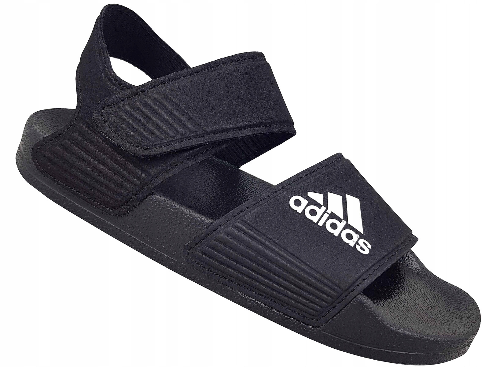Adidas Adilette Sandal GW0344 Lekkie Sandały Sandałki Czarne Na Rzepy