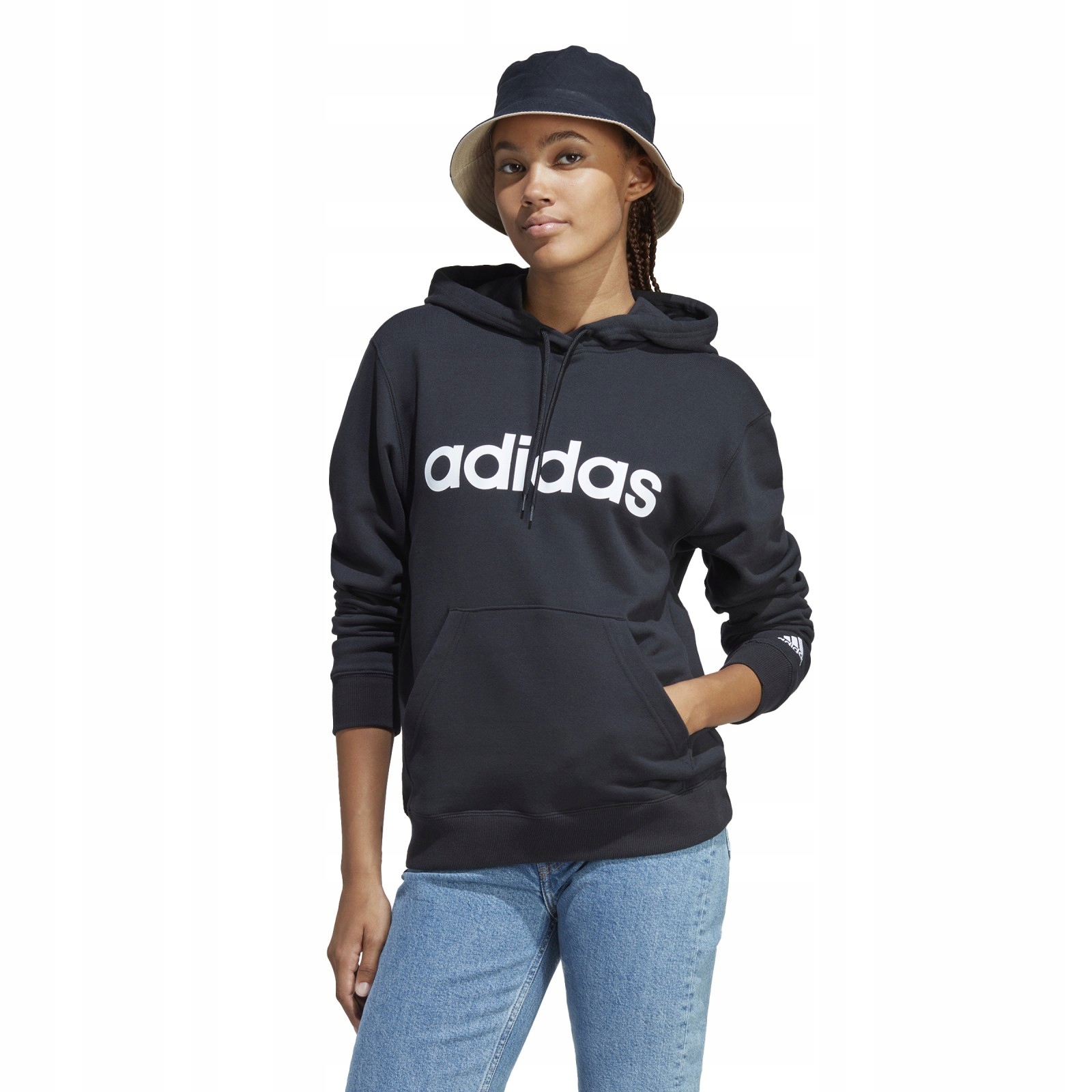 Dámská mikina adidas W Lin Ft Hd