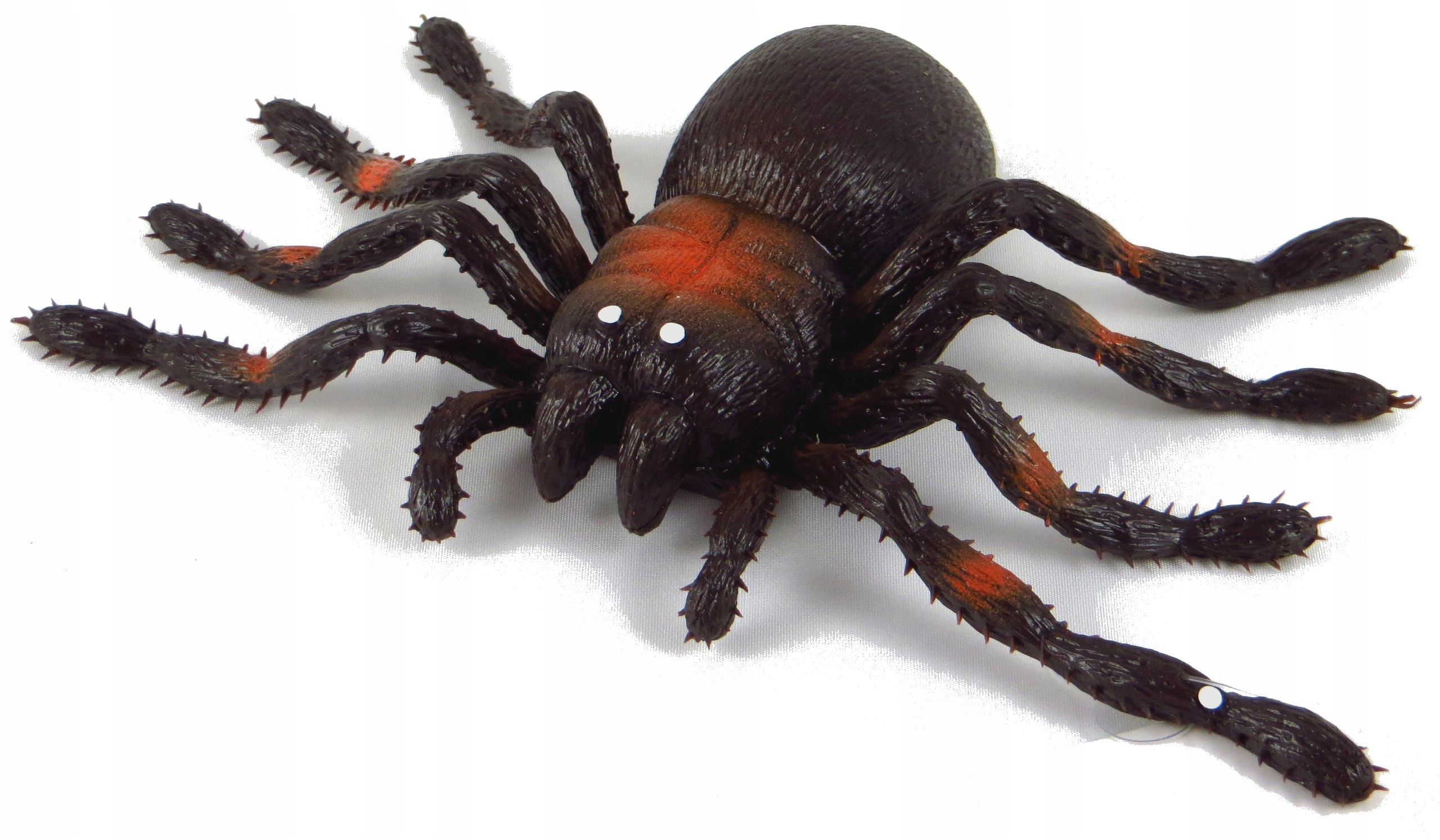 

Tarantula Pająk Z Groszkiem Gumowy Miękki 21CM Wło