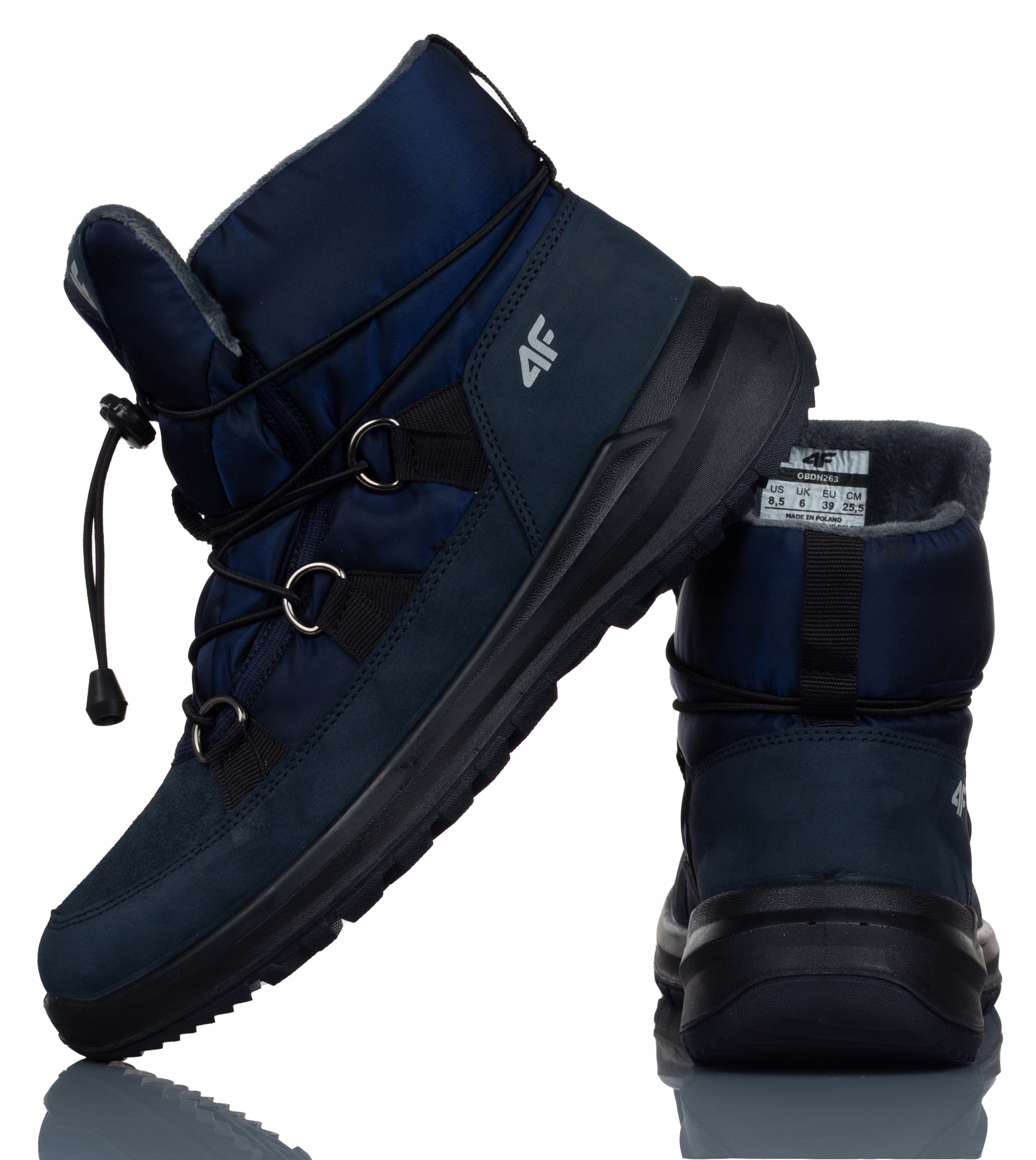 BUTY DAMSKIE 4F ZIMOWE ŚNIEGOWCE OBDH263 31S R-41