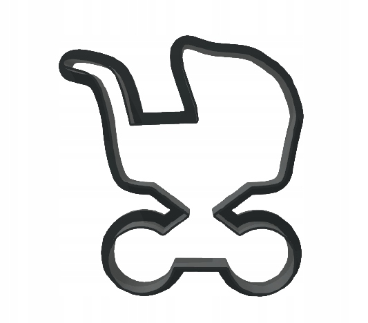 

Foremka wózek Baby Shower Chrzest