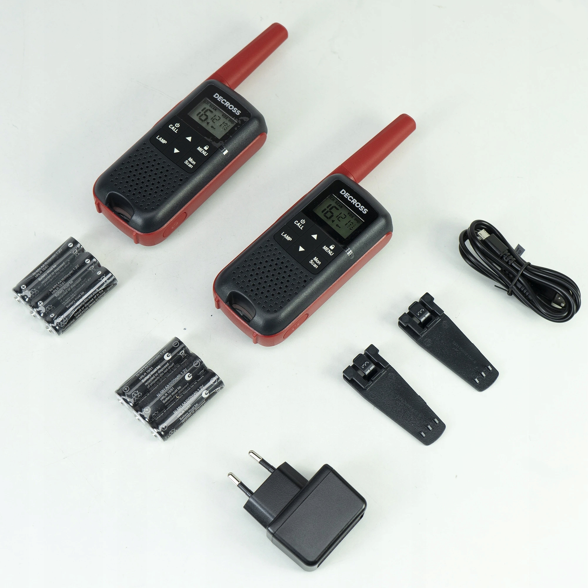 Prenosná rádiostanica Pmr Pni Decross DC63, 446MHz, 0,5W, 16CH, 1000mAh NiM