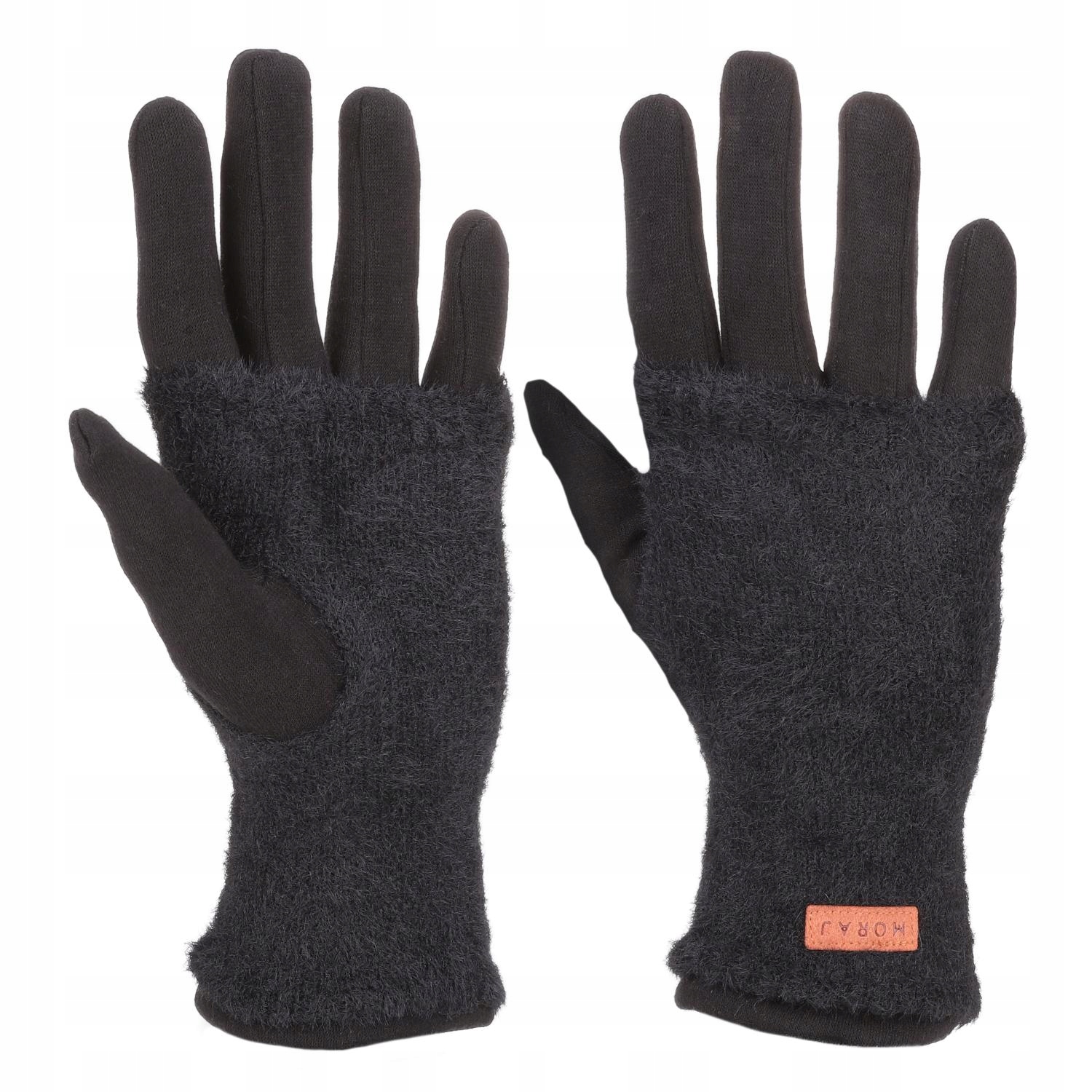 

Ciepłe rękawiczki damskie typu alpaka Moraj