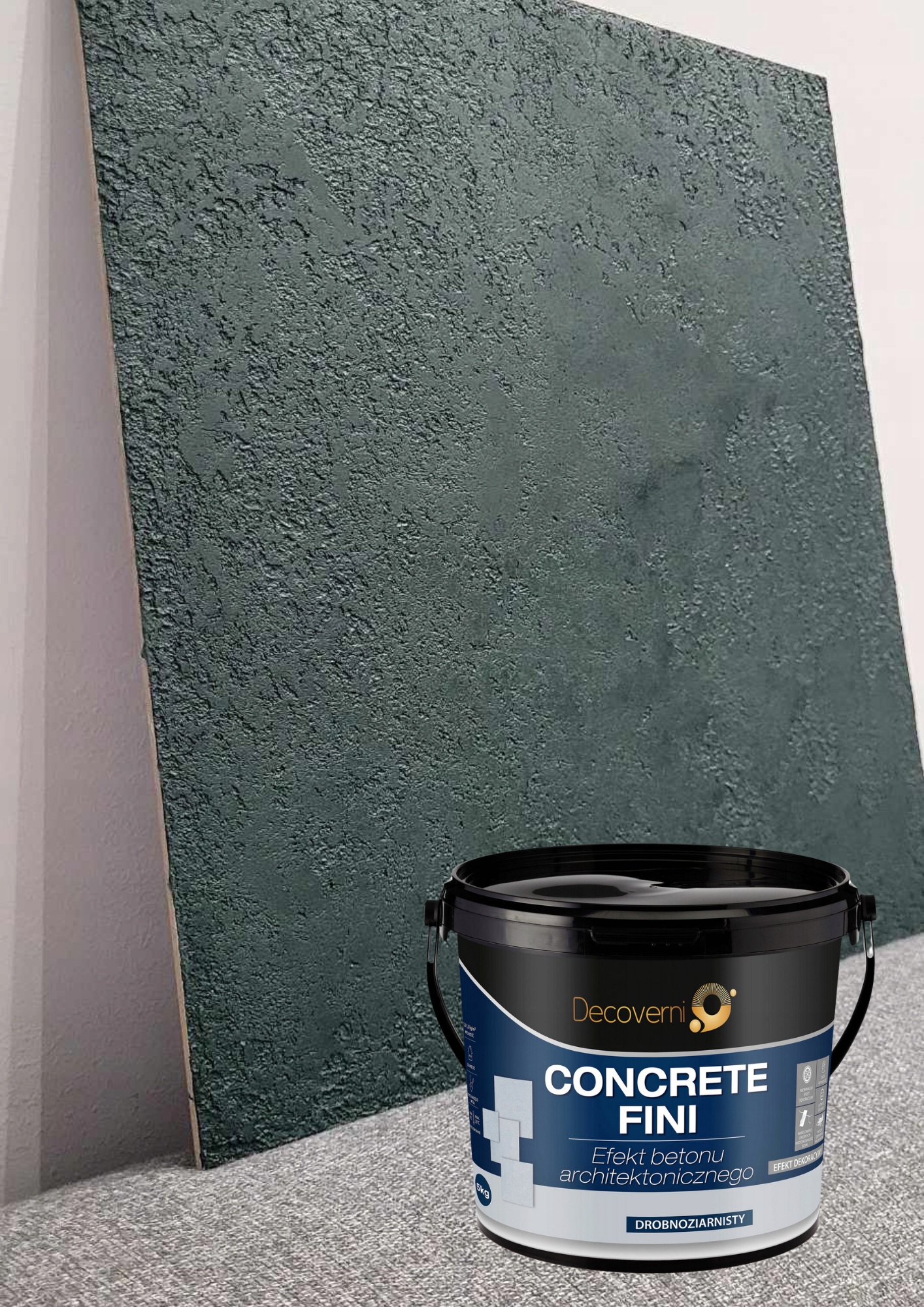 Beton Concrete Fini 5 Kg Lahvově Zelená Barva
