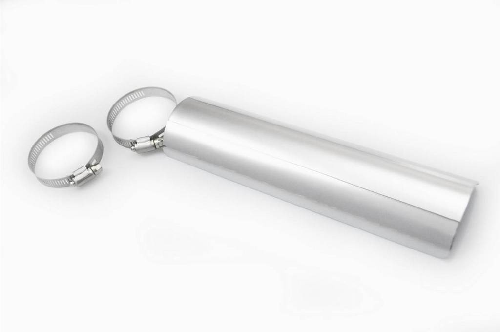 00-12504 - Хромована кришка глушника вихлопної труби 25,5 см