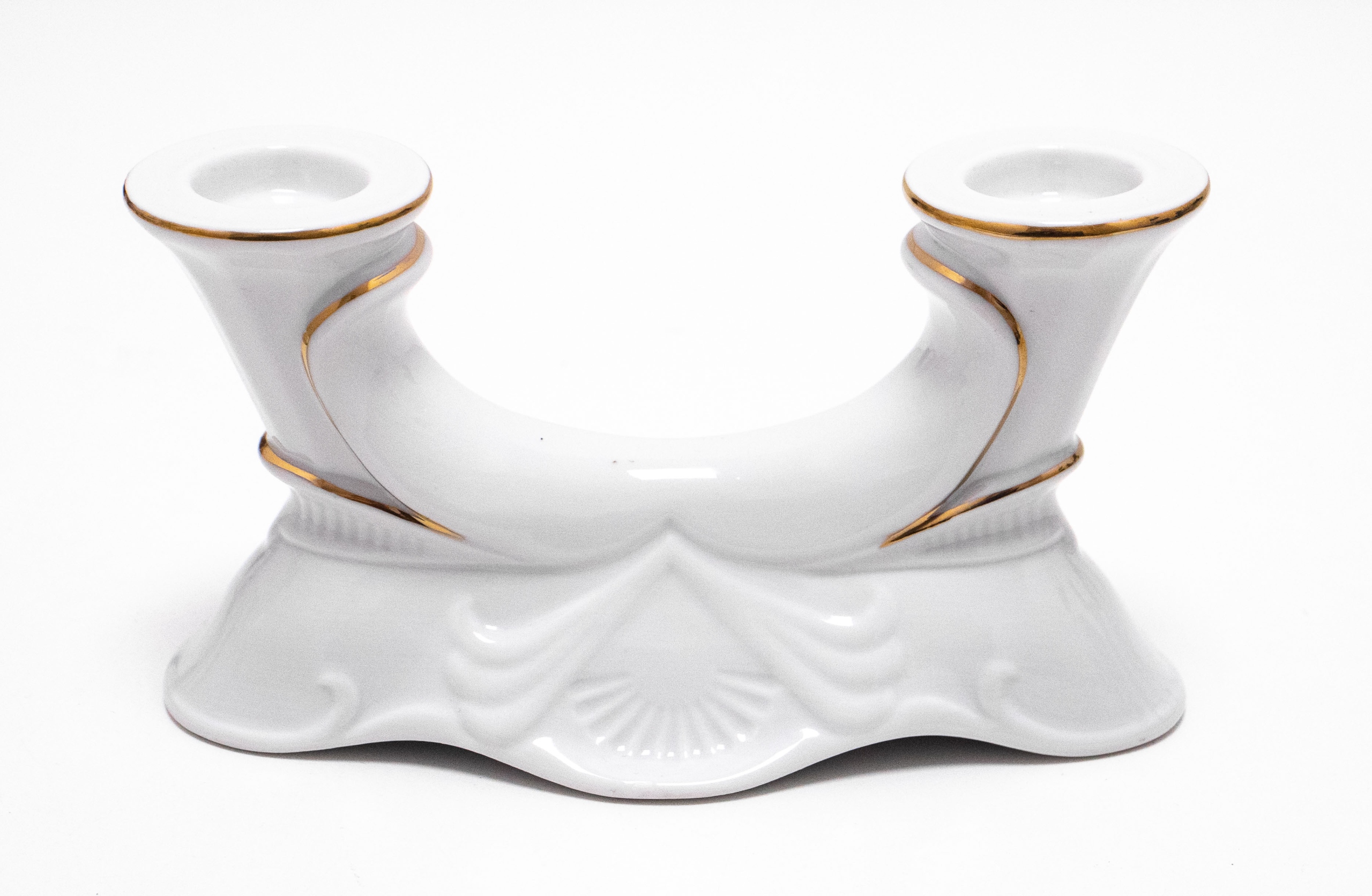 STARY PORCELANOWY ŚWIECZNIK CHODZIEŻ