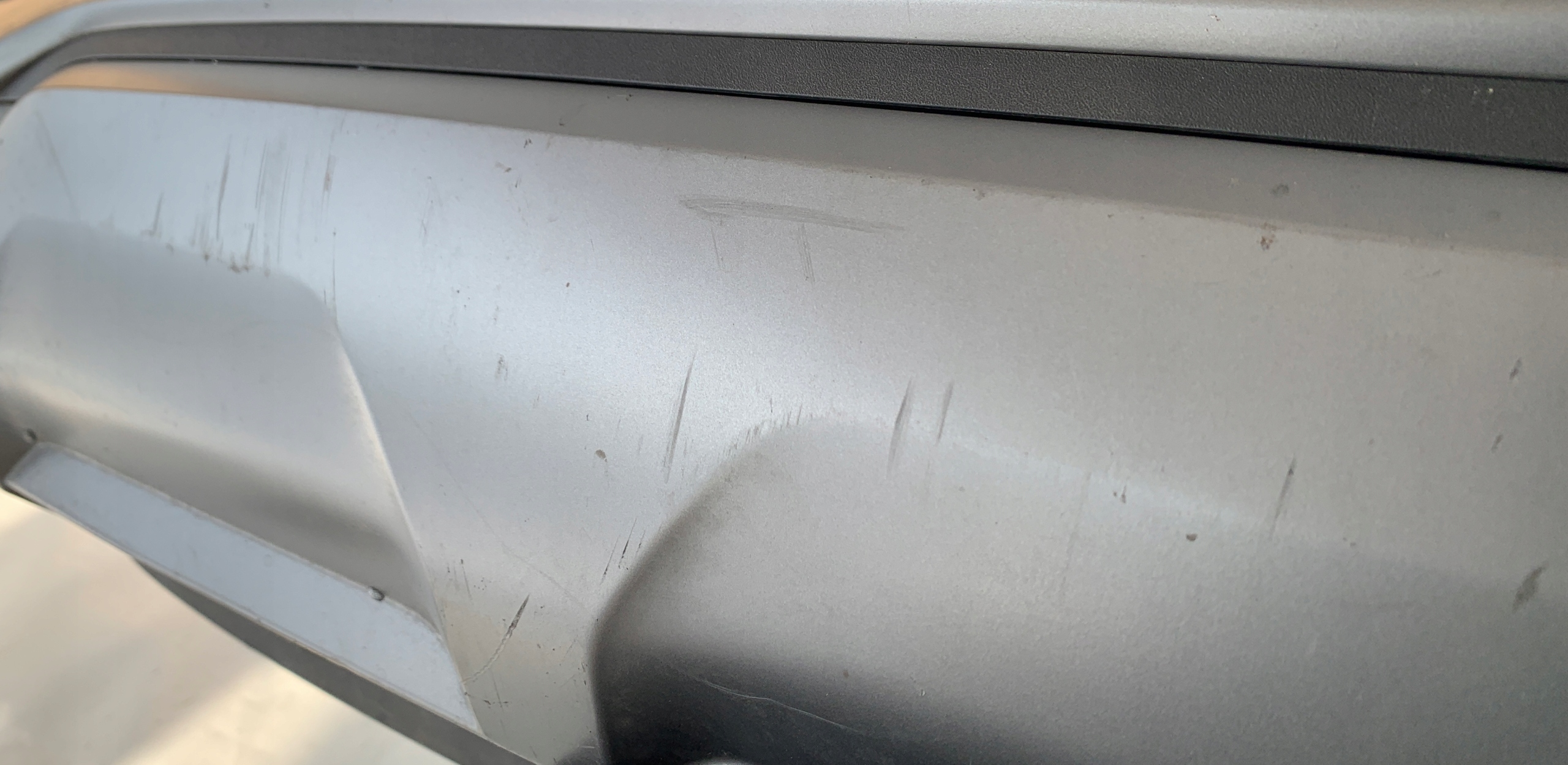 SPOILER der Stoßstange heck AUDI Q7 II S-LINE 4M0807941L