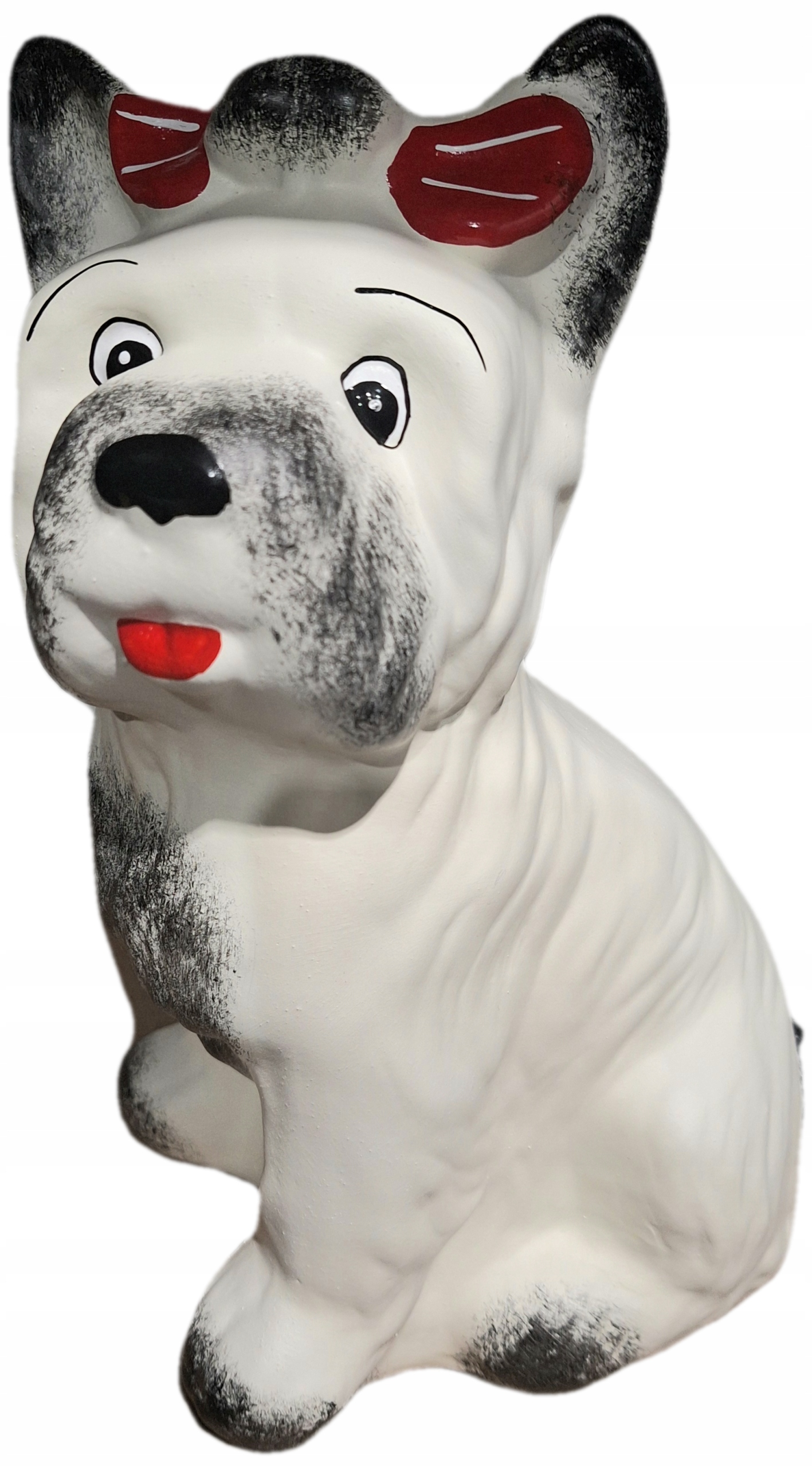 Pes Psa York Yorka Terier Figurka Hradní Zahrada Keramika výška 32 CM