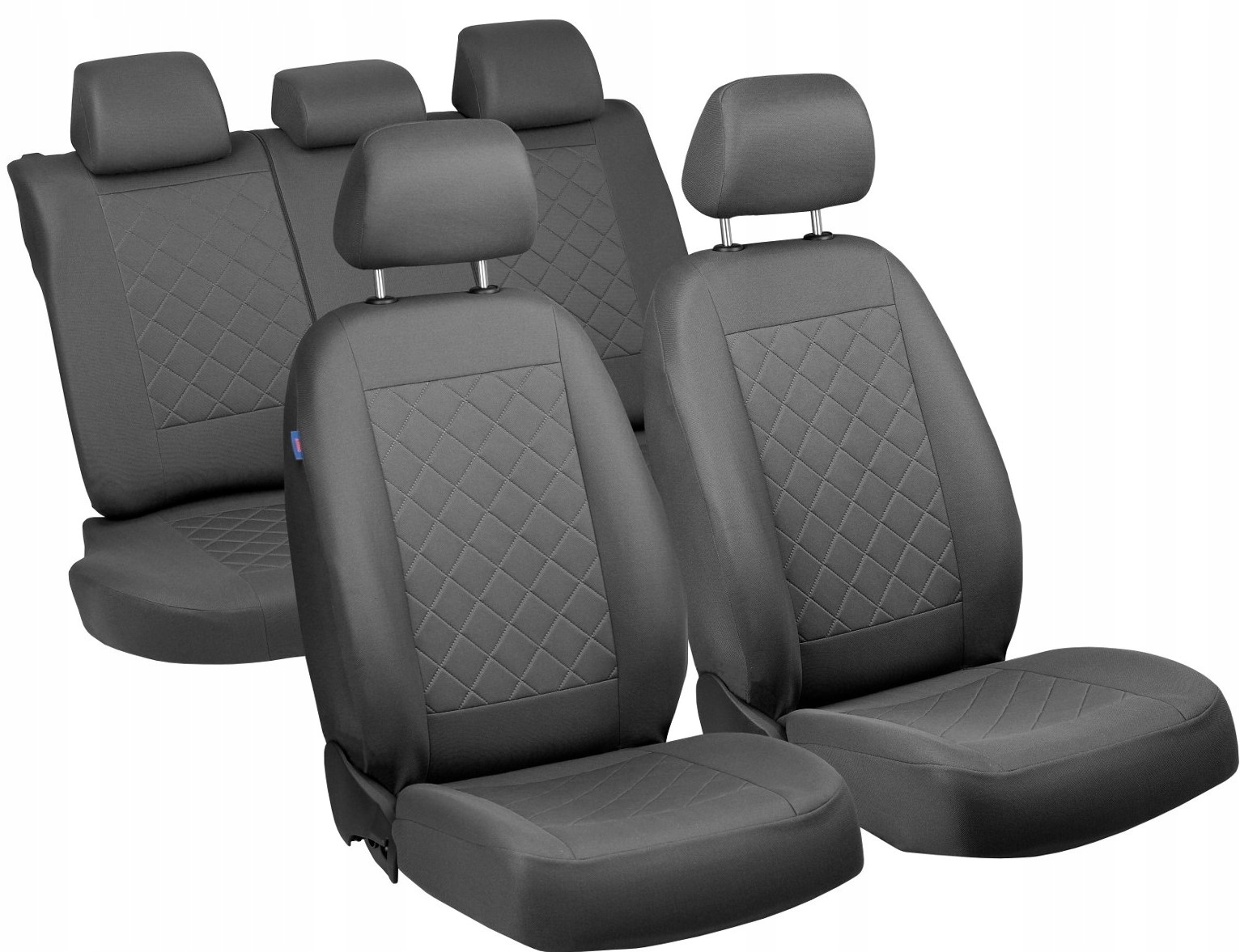 POKROWCE NA FOTELE SAMOCHODOWE SIEDZENIA DO AUTA ZESTAW PREMIUM Kod producenta ZEST-UNI-PREMIUM01