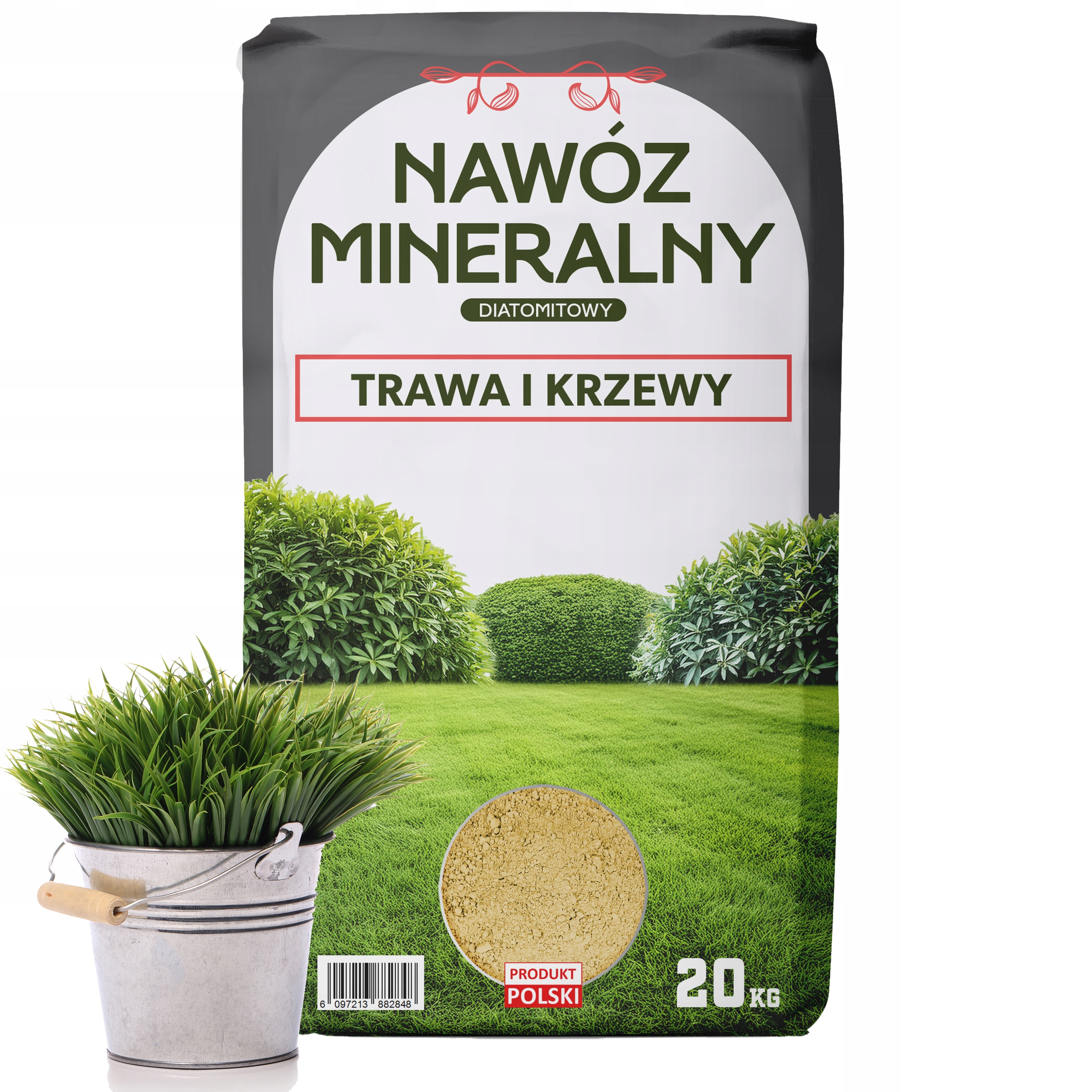 Ziemia Okrzemkowa Garden Nawóz Do Ochrony I Rozwoju Krzewów I Trawy 19/20KG