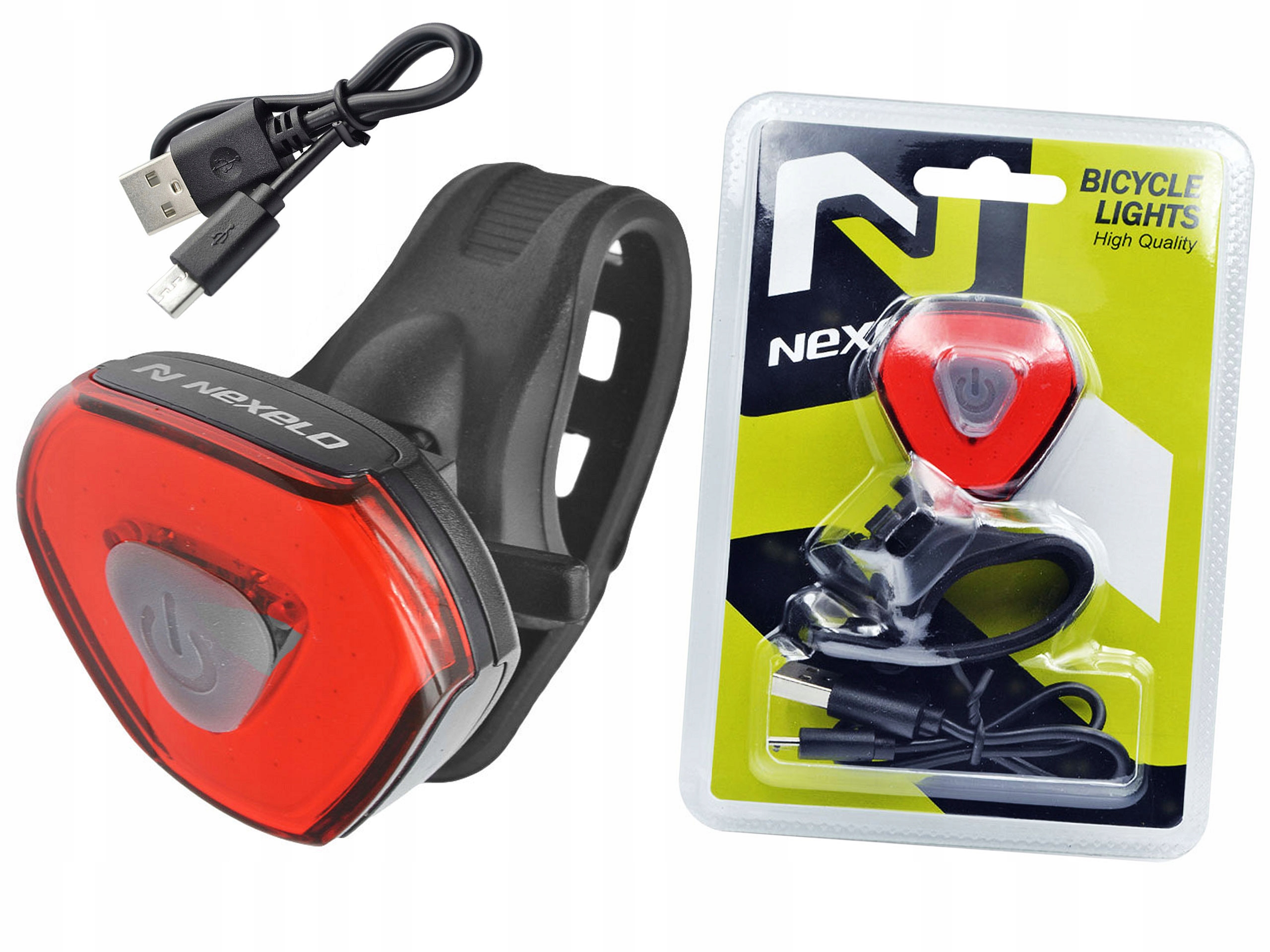 Tora Nexelo Lampka akumulatorowa tył 18 Chip Led 3F
