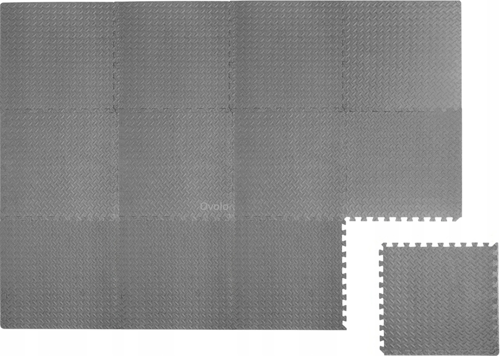 Gymnastická podložka skládací puzzle tréninkové pěnové protiskluzové 4,5 m2