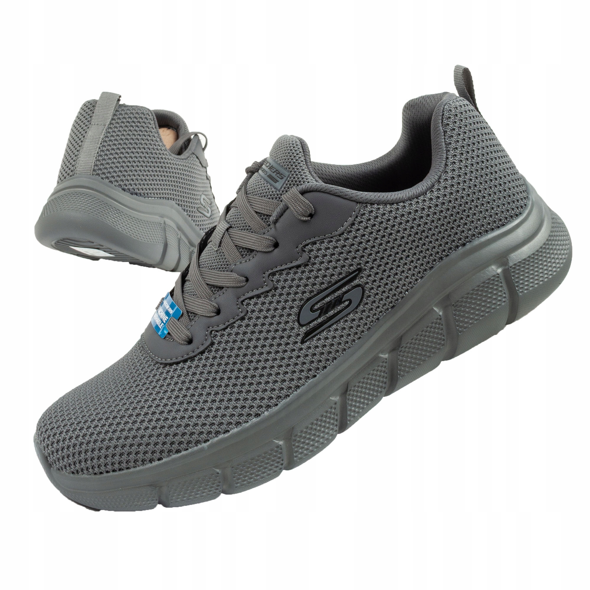 Pánské sportovní boty Skechers Bobs B Flex Chill Edge [118106/DKGY]